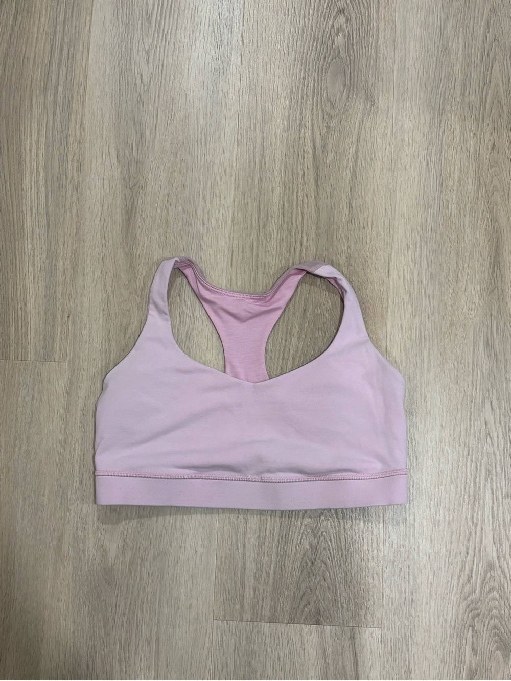 lululemon athletica Light Pink Racerback Sports Bra US 8